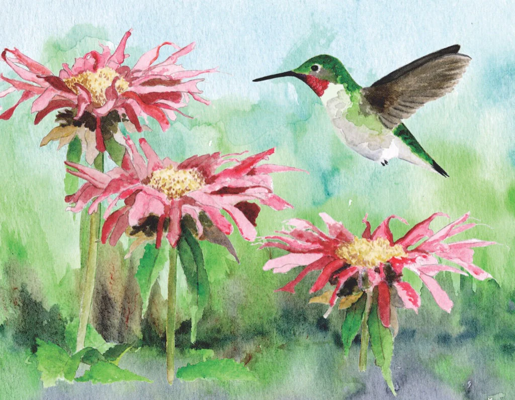 Ruby-throated Hummingbird Mini - Image 3